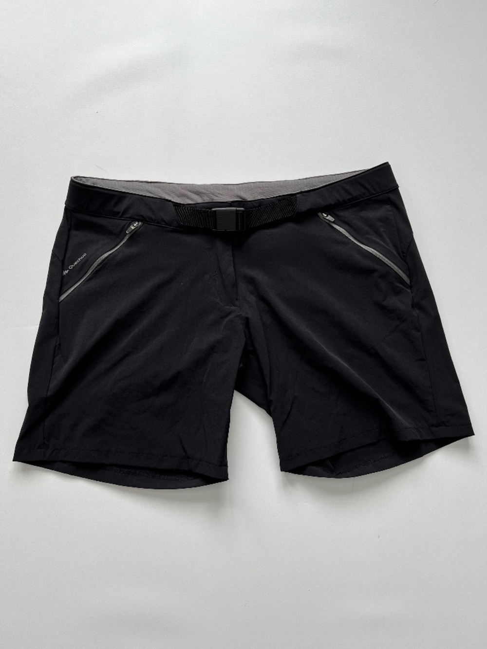 Decathlon Quechua MH500 Mens Hiking Shorts Black Stretch Trekking Size M/L